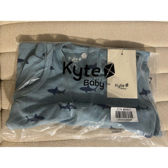 Kyte baby 2T Bamboo Jersey Tank Jogger Set in Shark - Picture 2 of 2